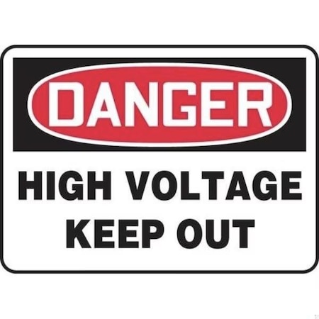 Accuform OSHA DANGER SAFETY SIGN HIGH MELC129XP MELC129XP